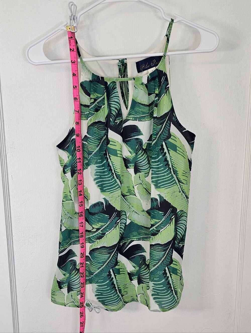 Sexy Leaf Print Tank Top - Picture 4 of 11